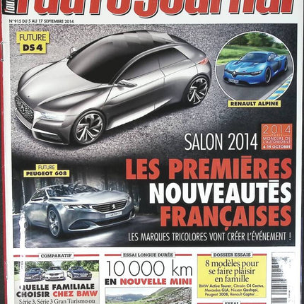 Autosalon 2014 - L'auto journal - Nr. 915 - 2014 - Zeitschriftenbericht - Auto