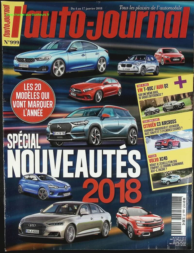 Besondere Neuheiten 2018 - L'auto journal - Nr. 999 - 2018 - Zeitschriftenbericht - Auto