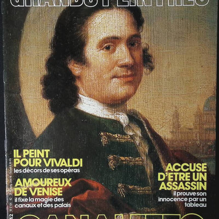 Canaletto - Grands Peintres + 4 reproductions - n° 42 - revue magazine - ART peinture