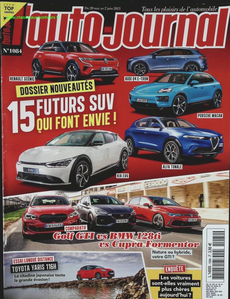 15 zukünftige SUVs, die wir uns wünschen - L'auto journal - Nr. 1084 - 2021 - Zeitschriftenrezension - Auto