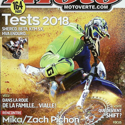 Sherco Beta Ktm - Moto verte - n° 520 - 2017 - revue magazine -Moto
