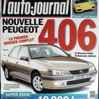 Peugeot 406 - L'auto journal - n° 510 - 1999 - revue magazine - voiture