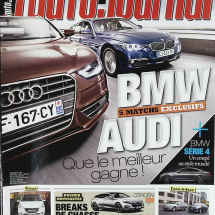 BMW AUDI Möge der Beste gewinnen - L'auto journal - Nr. 870 - 2012 - Zeitschriftenbericht - Auto
