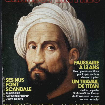 Michel Ange - Grands Peintres - n° 5 - revue magazine - ART peinture