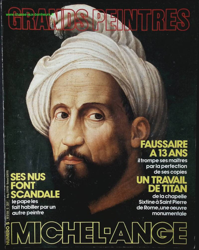 Michel Ange - Grands Peintres - n° 5 - revue magazine - ART peinture