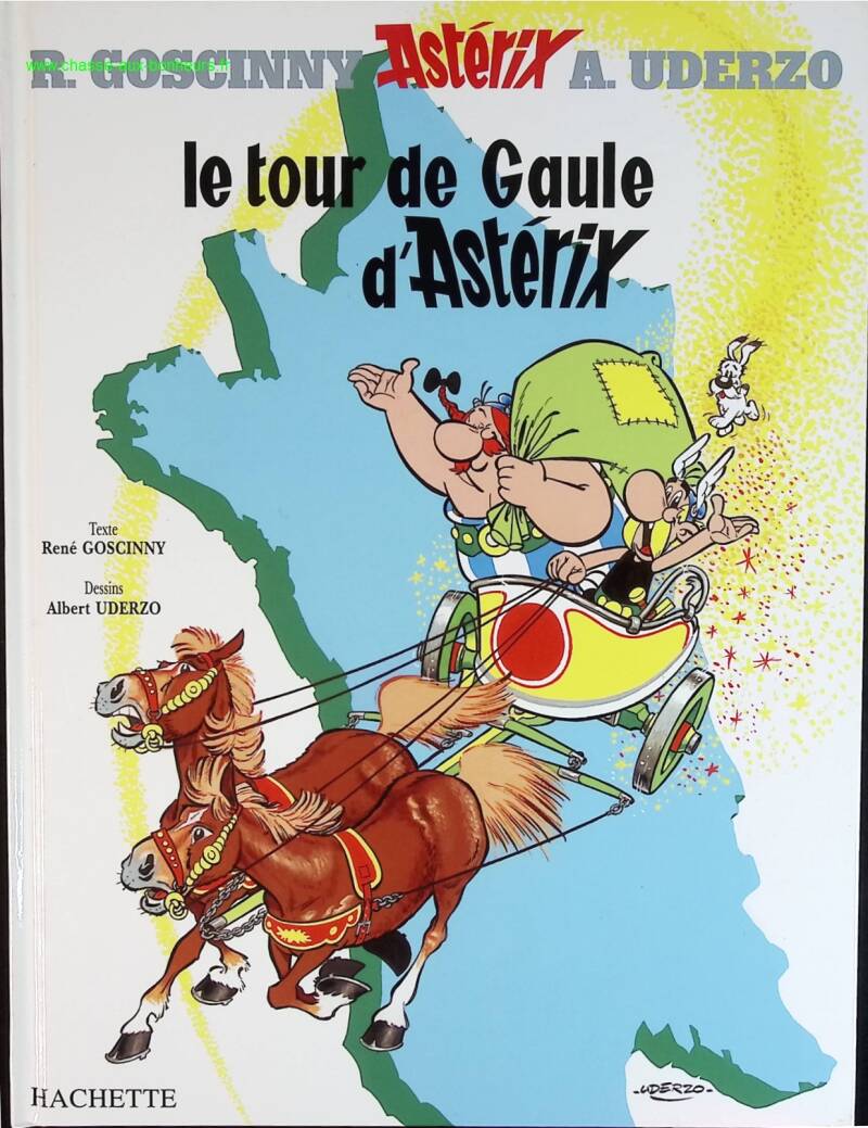 Astérix Tome 5 - Le tour de Gaule d'Astérix - René Goscinny, Albert Uderzo - livre BD