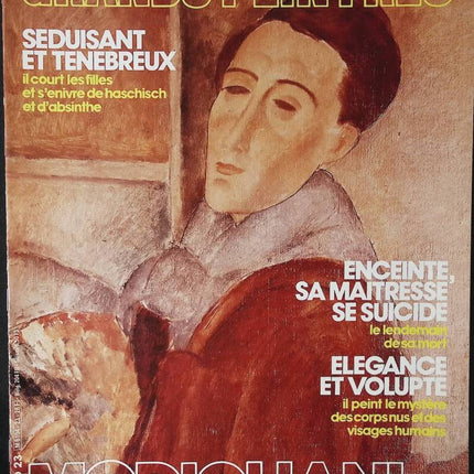 Modigliani - Grands Peintres - n° 23 - revue magazine - ART peinture