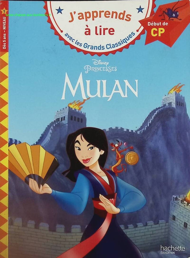 Mulan – Beginn des CP, Level 1 – Disney – Buch
