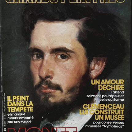 Monet – Große Maler – Nr. 18 – Zeitschriftenrezension + 4 Reproduktionen – KUNST-Malerei