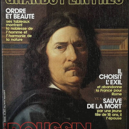 Poussin - Great Painters - No. 12 - magazine review + 4 reproductions - ART painting