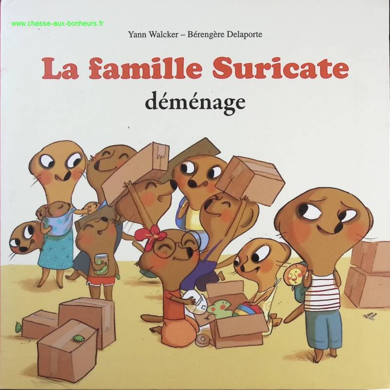 The Meerkat Family Moves - Yan Walcker - Book