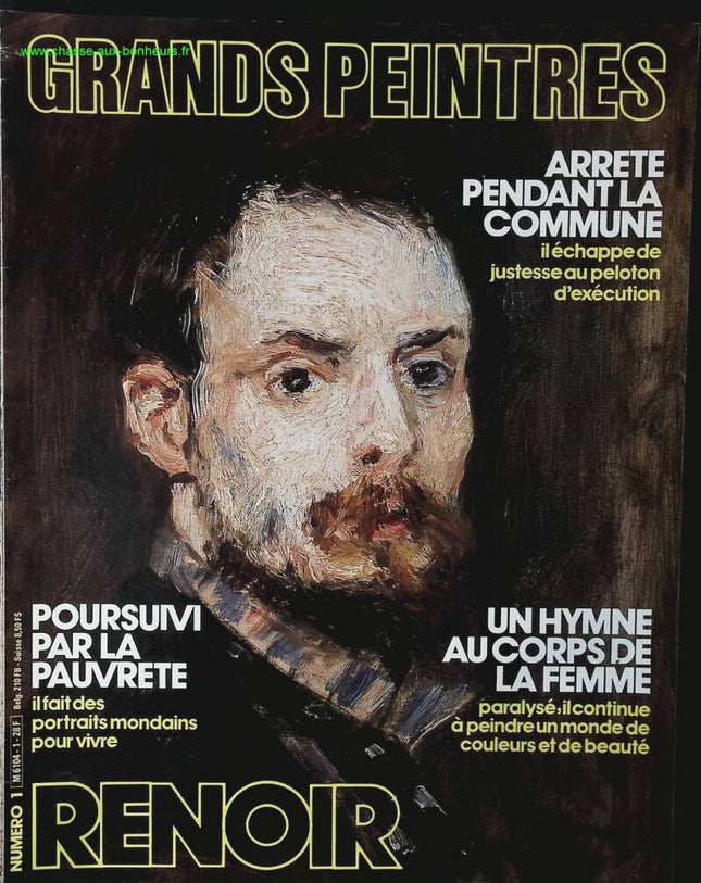 Renoir - Grands Peintres - n° 1 - revue magazine + 4 reproductions - ART peinture