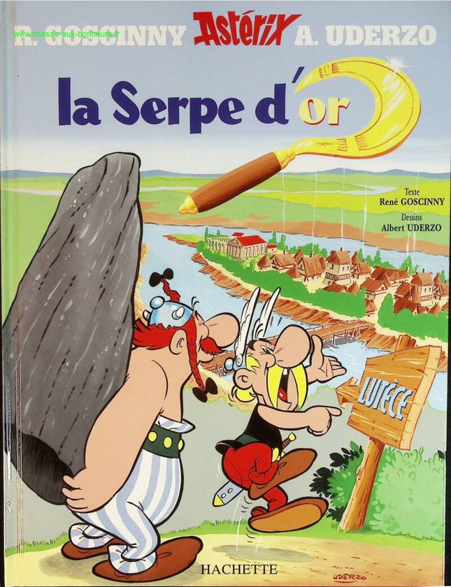 Asterix - Volume 2 - The Golden Sickle - René Goscinny, Albert Uderzo - comic book