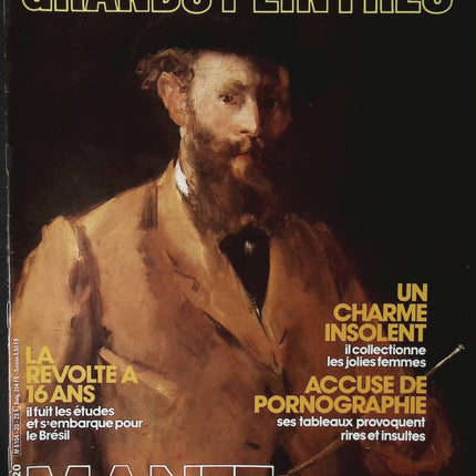 Manet - Great Painters - No. 20 - magazine review + 4 reproductions - ART painting