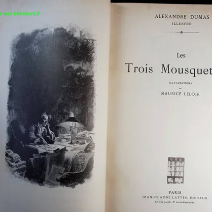 Les Trois mousquetaires Vingt ans après Le Vicomte de Bragelonne Le Comte de Monte-Cristo - Alexandre dumas - Livre