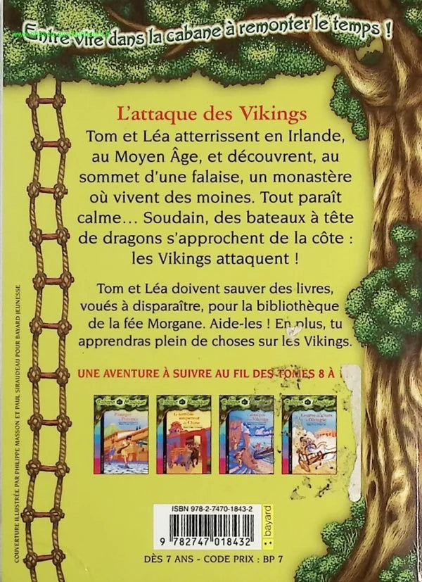 The Magic Treehouse Volume 10 - Attack of the Vikings - Mary Pope Osborne - Book