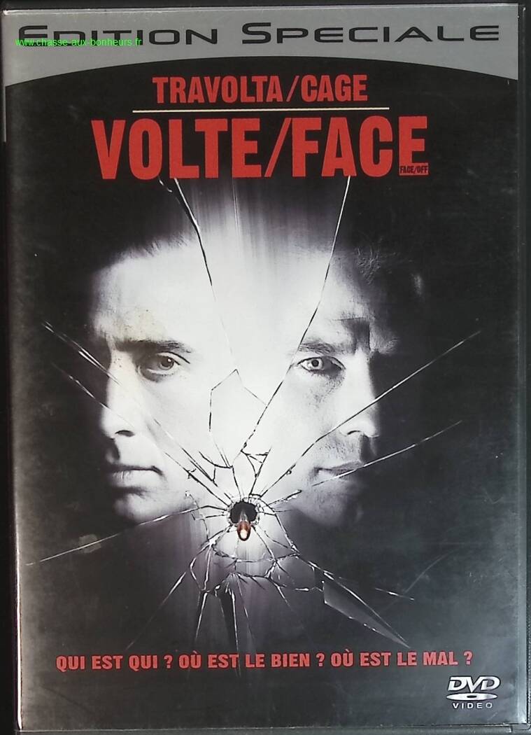 Volte/Face - John Travolta - Nicolas Cage DVD thriller