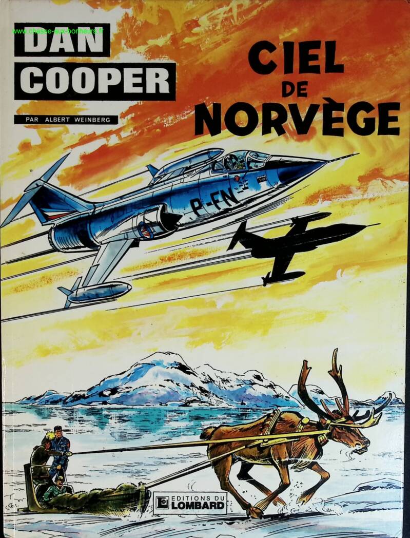 Ciel de Norvège Dan Cooper - Albert WEINBERG - livre BD