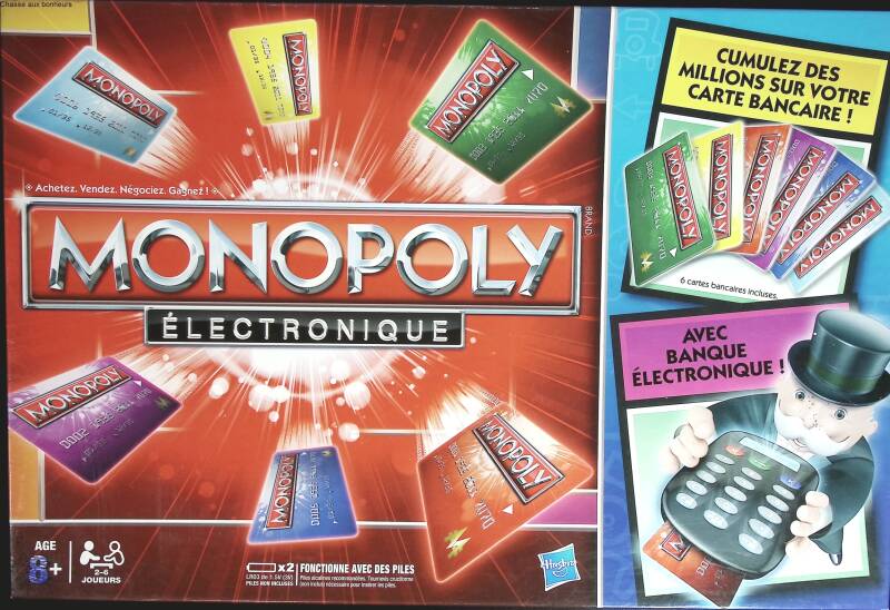 Elektronisches Monopoly - Hasbro - Brettspiel