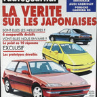 La vérité sur les japonaises - L'auto journal - n° 12 - 1991 - revue magazine - voiture