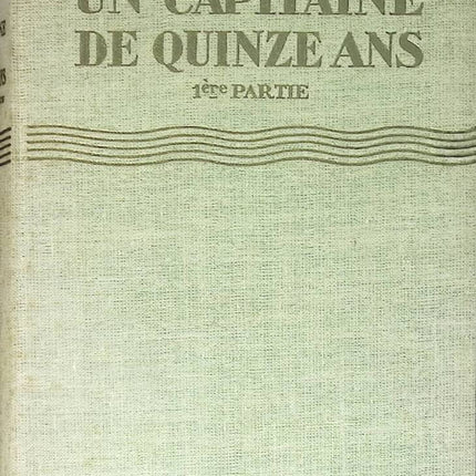 Un capitaine de quinze ans en deux volume - Jules Verne - Hachette - livre