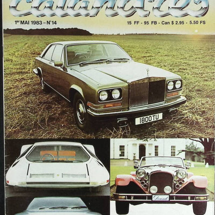 Calandres – Nr. 14 – 1983 – Zeitschriftenrezension – Auto