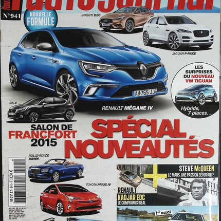 Special new releases - L'auto journal - n° 941 - 2015 - magazine review - car