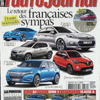 Le retour des françaises sympas - L'auto journal - n° 869 - 2012 - revue magazine - voiture