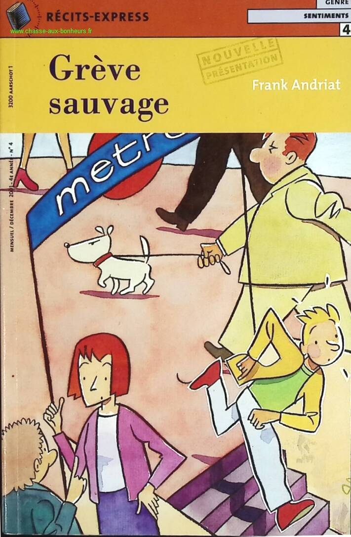 Grève sauvage - Frank Andriat - livre
