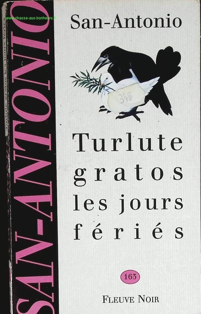 Turlute gratos les jours fériés - San-Antonio - livre