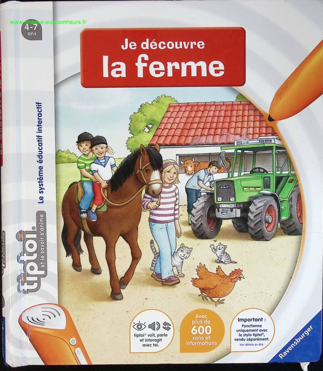 I discover the farm - Tiptoi - book
