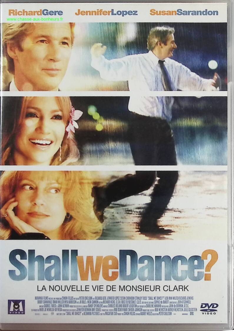 Shall We Dance - Richard Gere, Jennifer Lopez, Susan Sarandon, - Romantic Comedy DVD