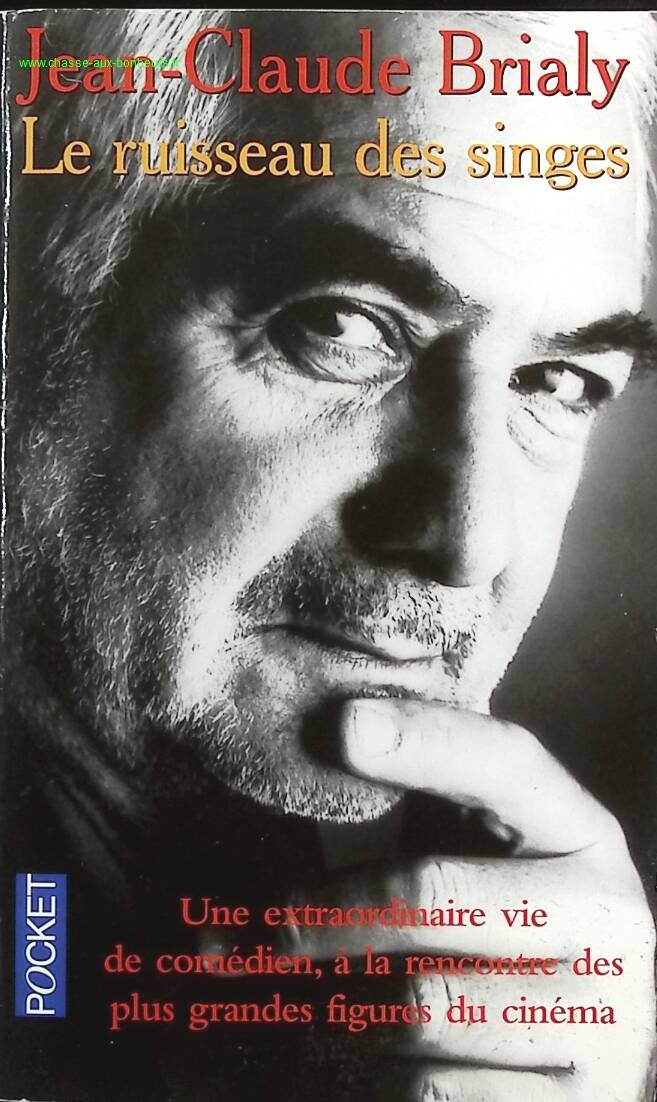 The Monkey Stream - Jean-Claude Brialy - Book