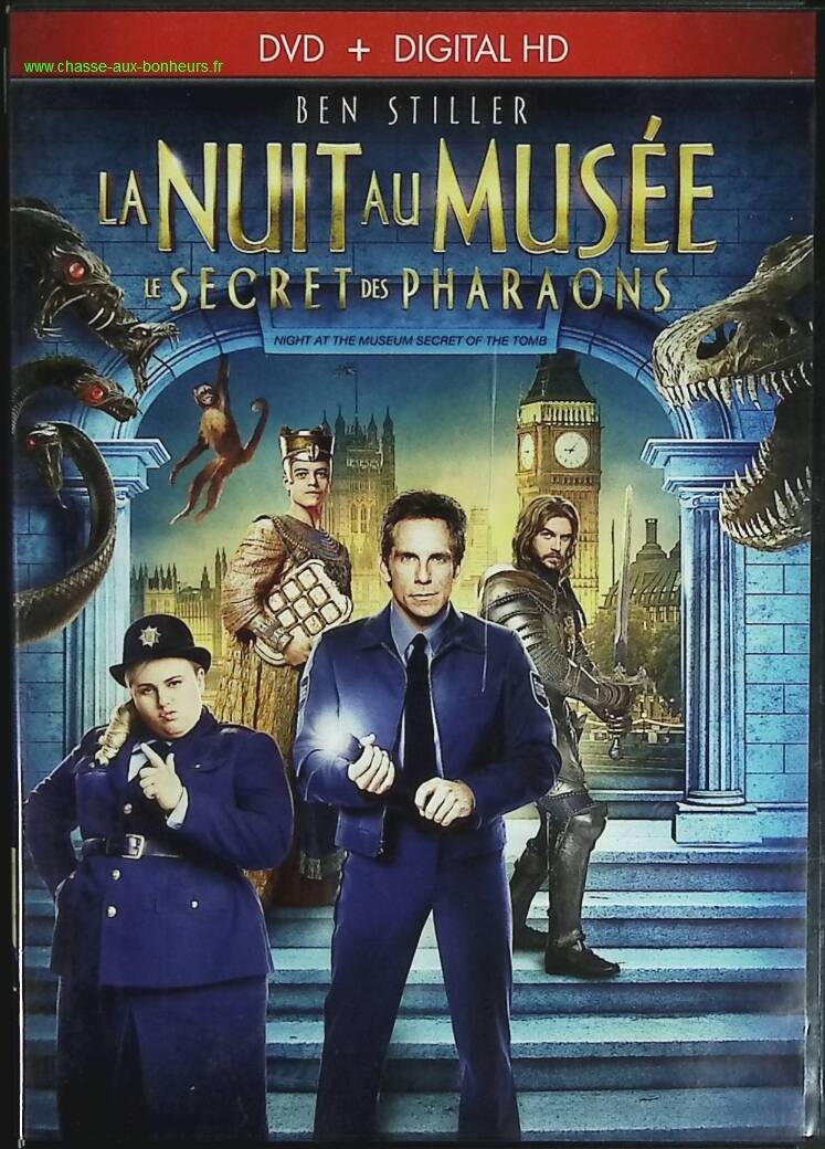 Night at the Museum: Secret of the Pharaohs - Ben Stiller - DVD