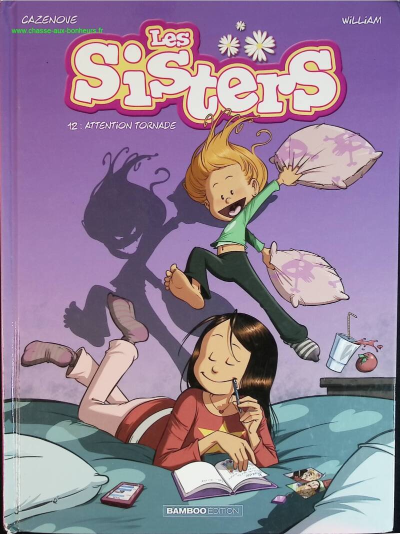 Les Sisters - tome 12 - Attention tornade - William Maury, Christophe Cazenove - livre BD