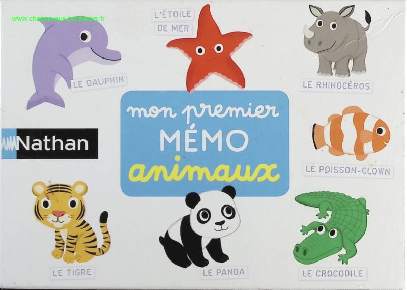My First Memo Animals - board game