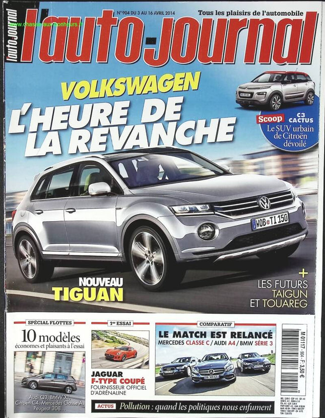 Volkswagen Tiguan - L'auto journal - n° 904 - 2014 - revue magazine - voiture