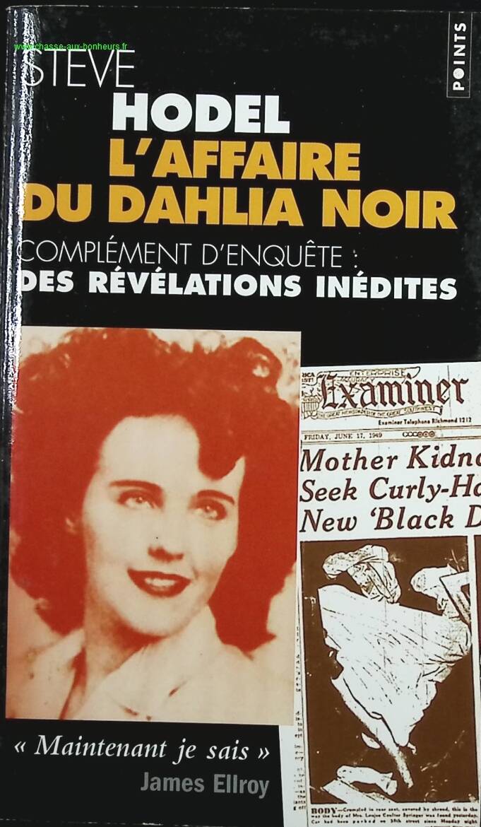 The Case of the Black Dahlia - Steve Hodel - book