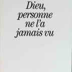 Dieu, personne ne l'a jamais vu - Maurice Bellet - livre