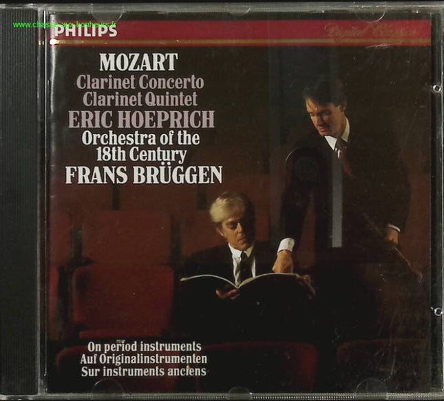 Mozart - Concerto pour clarinette - CD