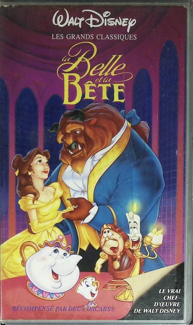 Die Schöne und das Biest - Walt Disney - VHS-Videokassette K7