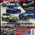 Peugeot face à Volkswagen - L'auto journal - n° 1058 - 2020 - revue magazine - voiture