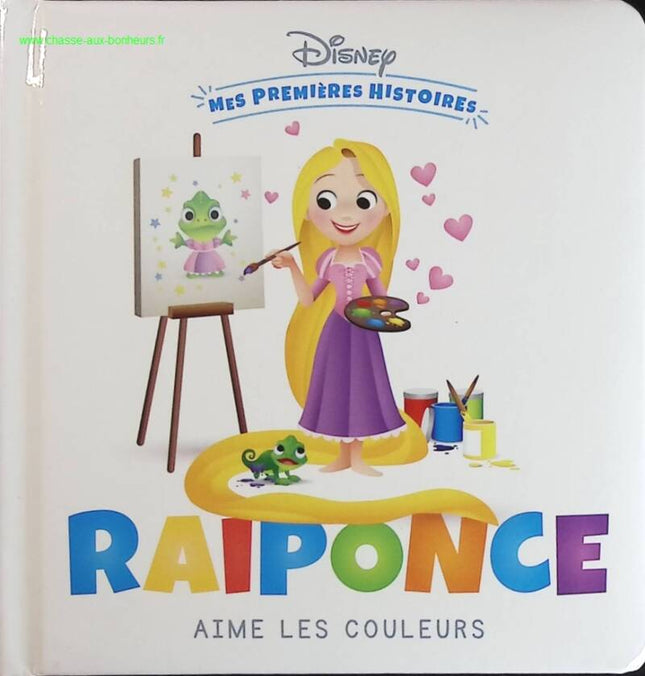 Mes Premières Histoires - Raiponce aime les couleurs - Disney - livre