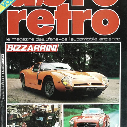 Bizzarini Mercedes 300 SL - Retro car and motorcycle - No. 47 - 1984 - magazine review - car