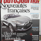Nouveautés françaises - L'auto journal - n° 761 - 2008 - revue magazine - voiture