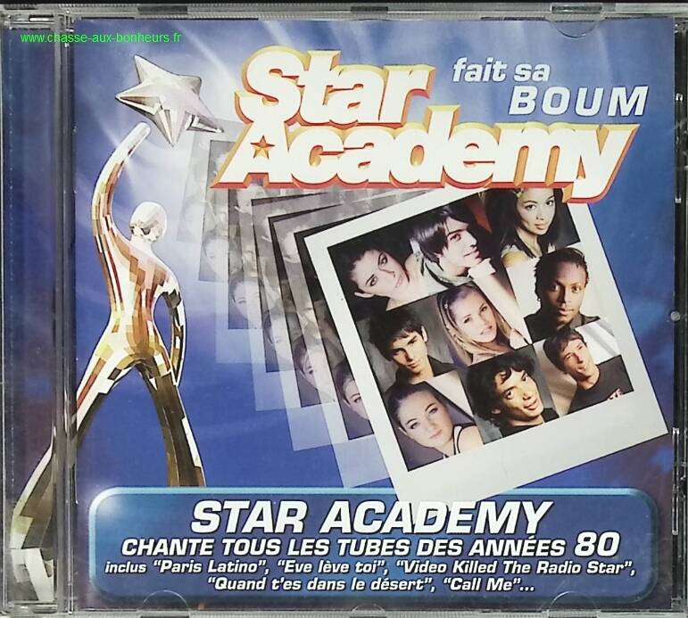 Star Academy is having a party - singing all the hits of the 80s - CD