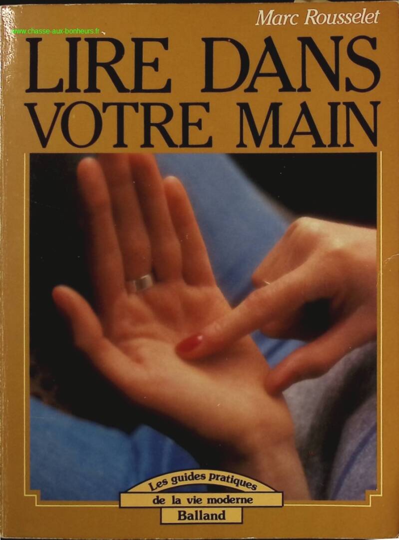 Read in your hand - Marc Rousselet - Book