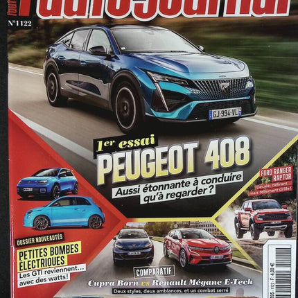 Peugeot 408 - L'auto journal - Nr. 1122 - 2022 - Zeitschriftenbericht - Auto
