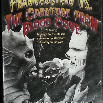 Frankenstein Vs Creature from Blood Cove - G. Larry Butler - NEW horror DVD