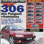 306 der vitaminisierten Peugeots - L'auto journal - Nr. 17 - 1993 - Zeitschriftenkritik - Auto